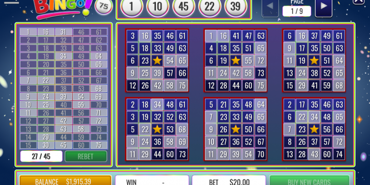 Rival Powered Bingo 75 Ball Rival Powered Rival Powered Bingo 75 Ball Rival Powered